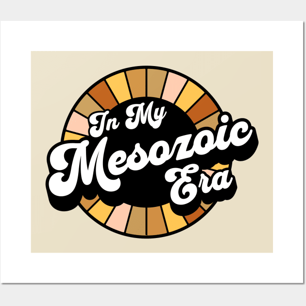 Earth Science - Mesozoic Era - Geology Wall Art by Yesteeyear